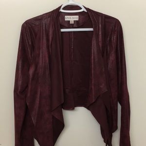 Maroon jacket